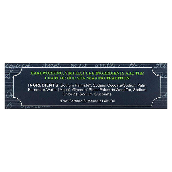 The Grandpa Soap Co Üz Bədən Çubuq Sabunu Şam Qatranı 4.25 Oz 120 G YoxYox