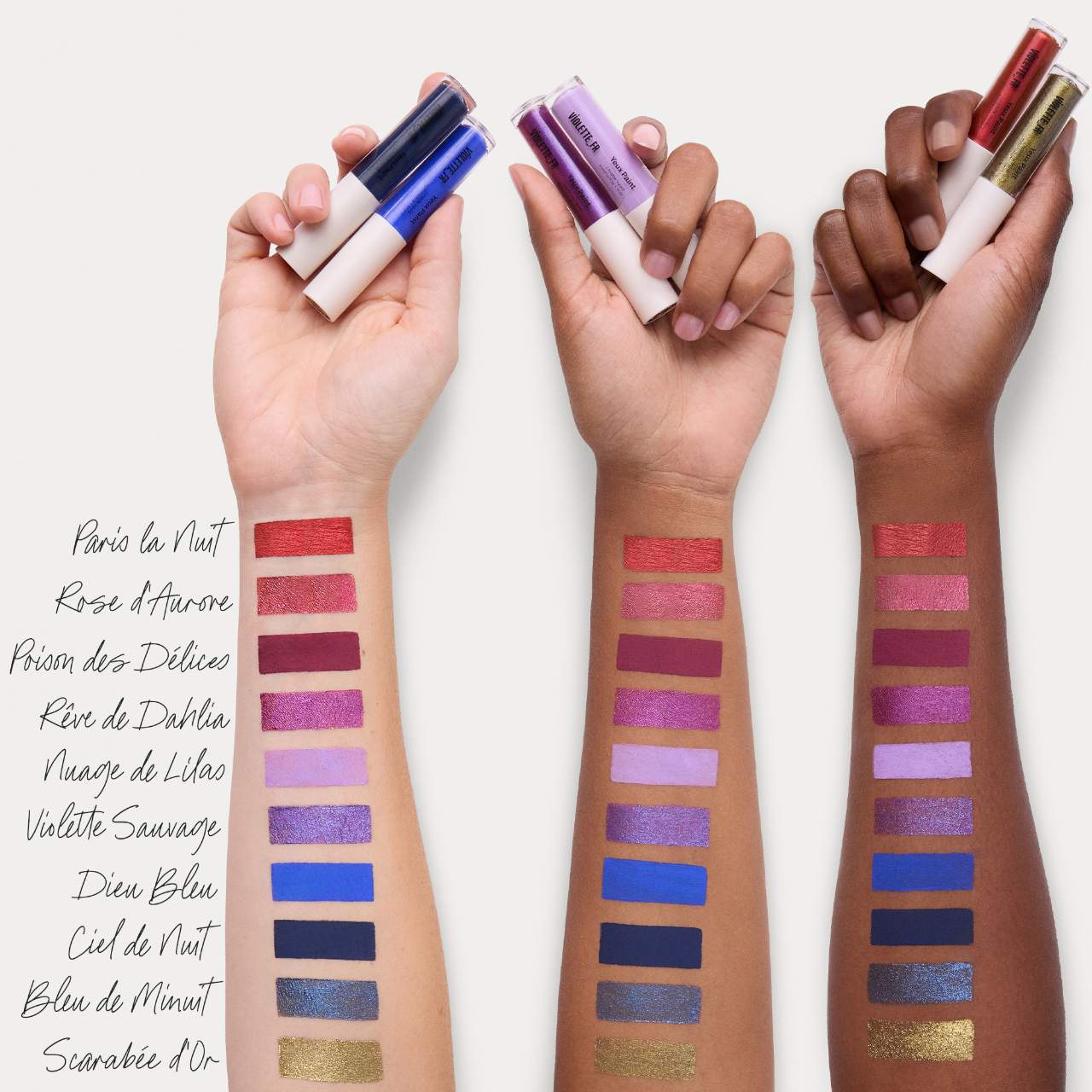 VIOLETTE_FR YEUX PAINT Maye Göz Kölgəsi və Eyeliner