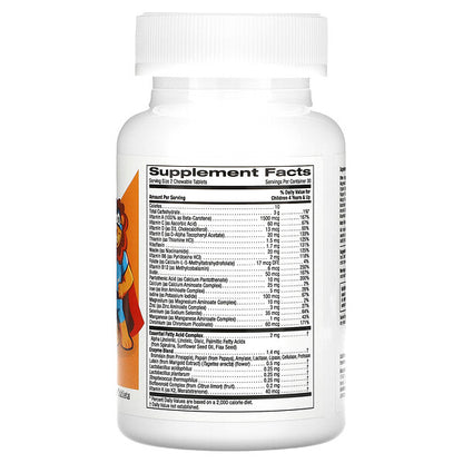 California Gold Nutrition Uşaq üçün Çevrilən Multivitaminlər Probiotiklər və Enzimlərlə