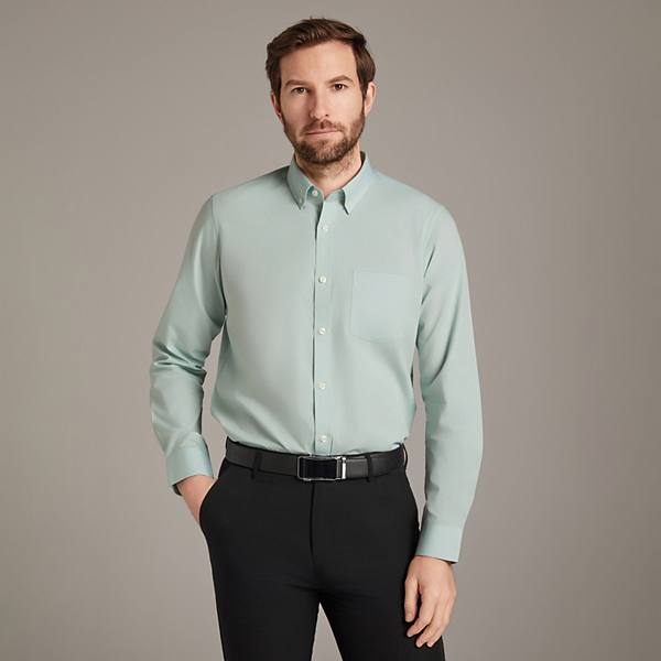 Kişi Savile Row Klassik Fit Poplin Formal Köynəyi