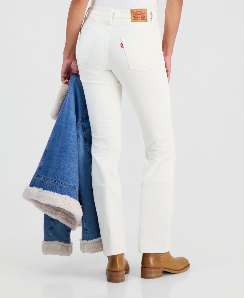 Levi's 725 Yüksək Bel Klassik Elastik Bootcut Cins