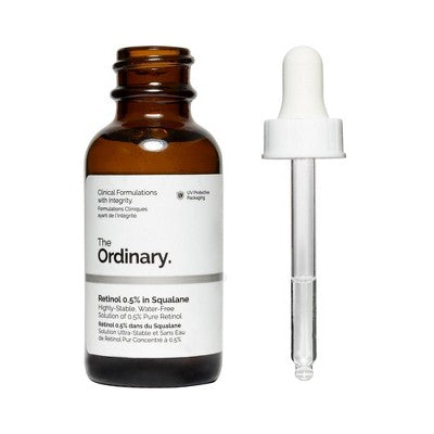 The Ordinary Retinol 0.5% in Squalane Orta Səviyyə Retinol Serumu - 1.01 fl oz
