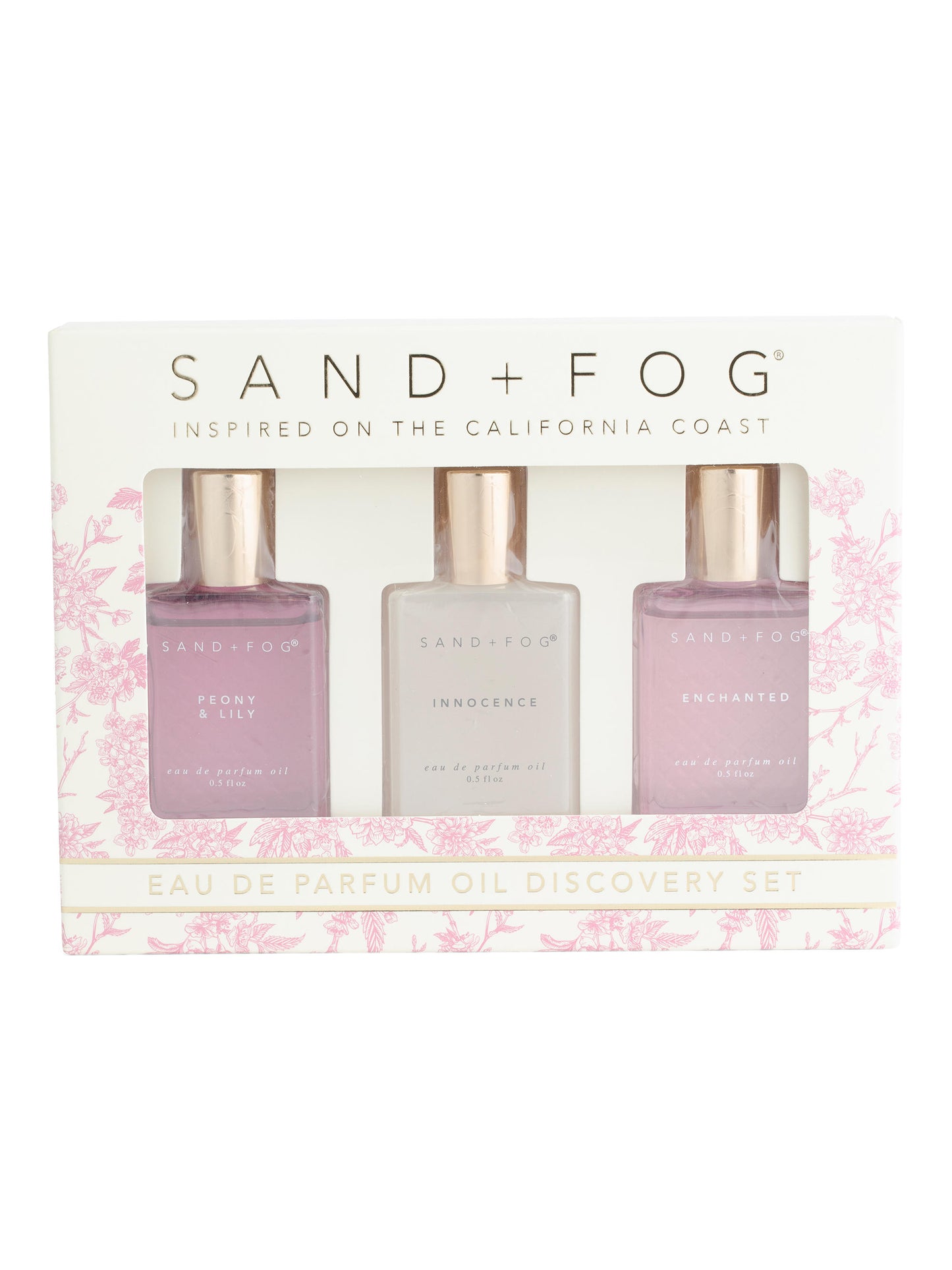 SAND AND FOG 3pc Toile Ətir Yağı Dəsti