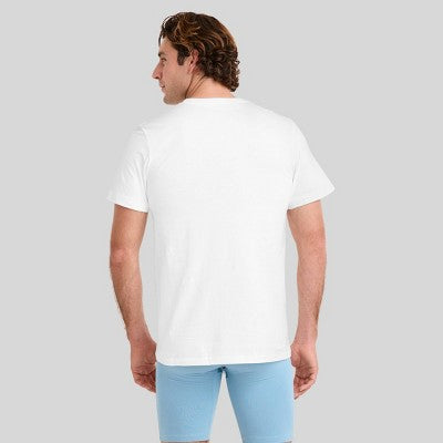 Jockey Generation Kişi 100% Pamuk Ekipaj Boyun 3-lü Paket Altcəkit - Ağ L: Rütubət Udma