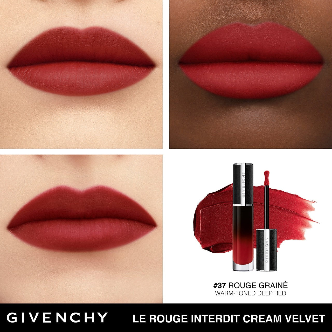 Givenchy Le Rouge Interdit Cream Velvet Dodaq Boyası