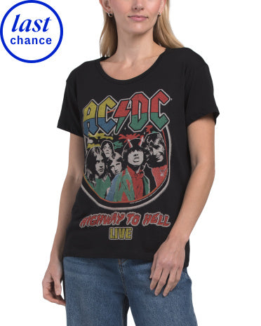 CHASER ACDC Crew Neck Everybody Köynəyi