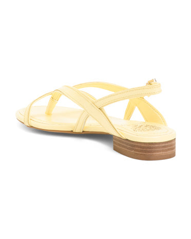 VINCE CAMUTO Patent Dəri Melly Düz Sandal