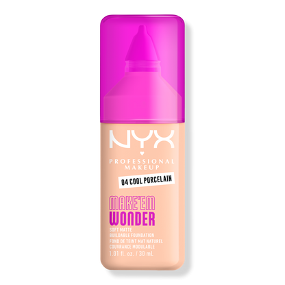 NYX Professional Makeup Make 'EM Wonder 24H Soft Matte Tonal Krem