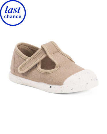 CHILDRENCHIC Made In Spain Charlie Kanvas T-Askılı Mary Jane Krossovkası (Bebeк Uşaq)