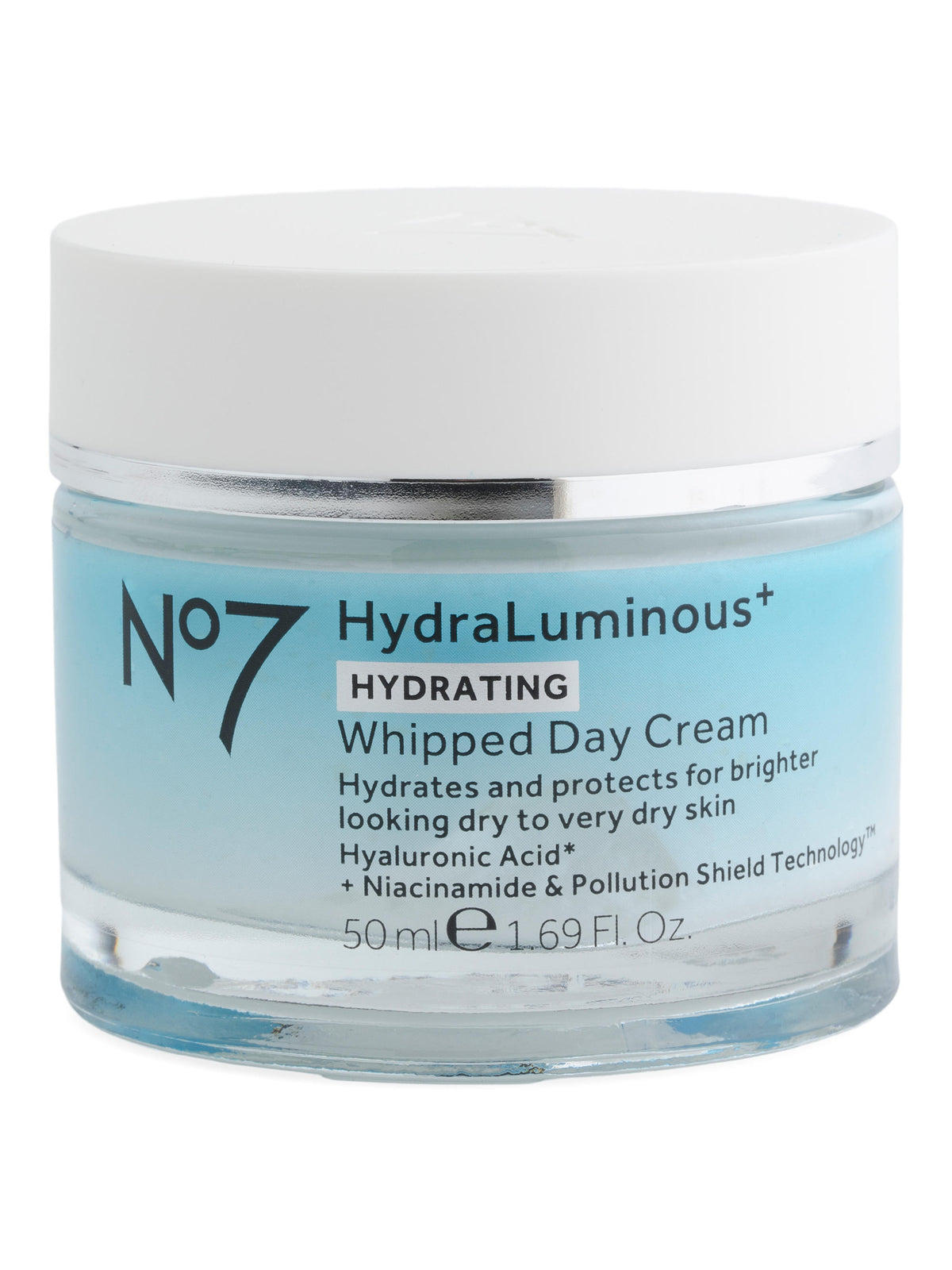 NO7 1.69oz Hydraluminous+ Nemləndirici Köpüklü Gündüz Kremi