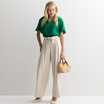 Nine West Qadın Balon Qollu Popover Bluzka
