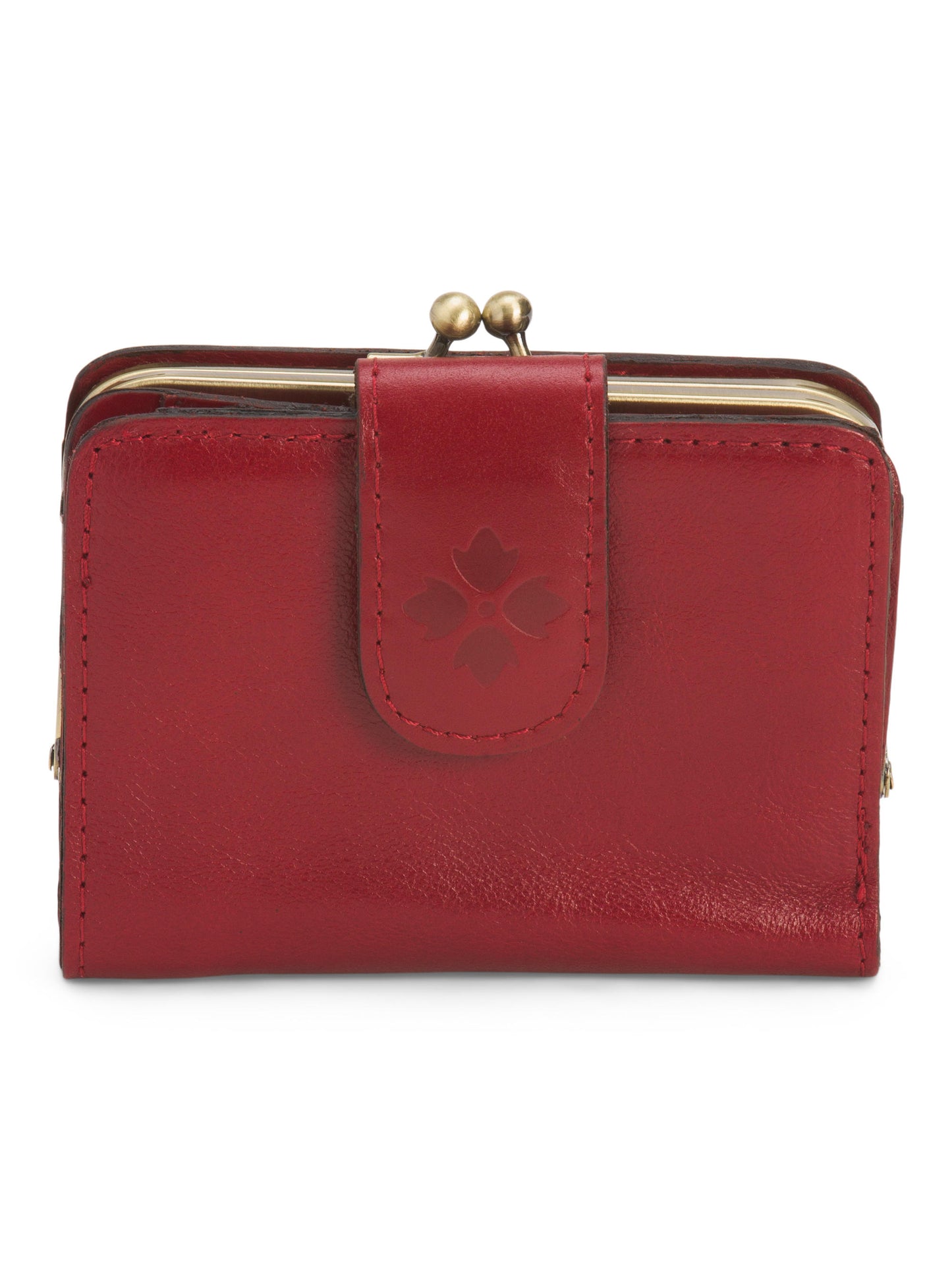 Leather Iberia Çoxbölməli Cüzdan Çərçivəli Cibli