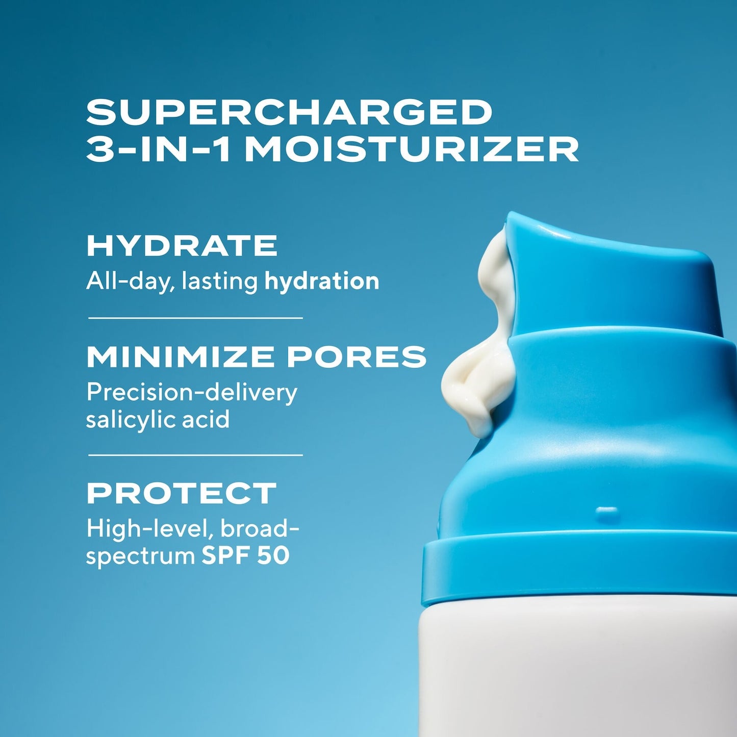 Murad Superactive Matlaşdırıcı Yağ + Göz Bəbəyi Nəzarət Nəmləndirici SPF 50 Salisilik Aside ilə