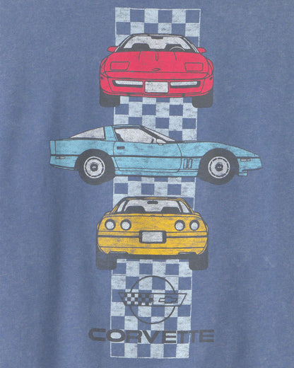OshKosh B'gosh Oğlan Corvette Fransız Tərisi Huddi - Mavi