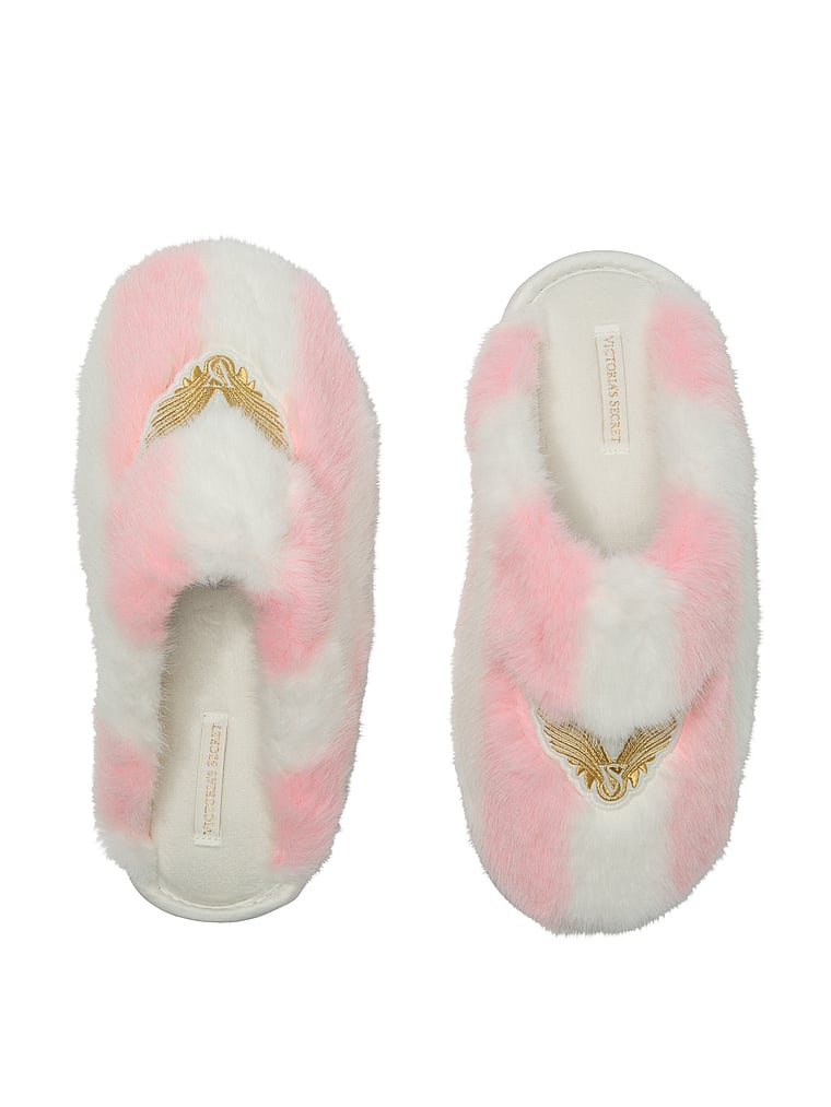 Victoria's Secret Luxe Plush Bağlı Burun Ev Ayaqqabısı