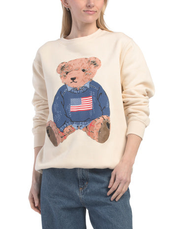 PACIFIC &amp; CO USA Ayı Hudisi Sweatshirt